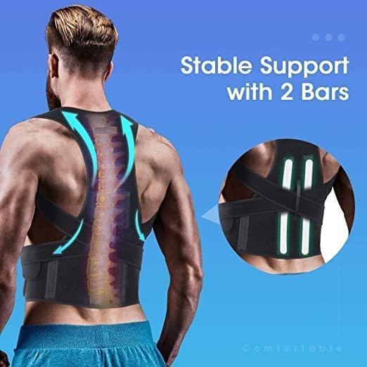 Back & Shoulder Posture Corrector Belt – Alignment Support Strap